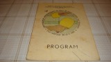 Program Campionatele Internationale de Tenis de masa de seniori ale Romaniei - 20-23 octombrie 1988