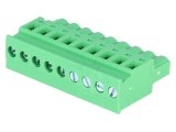 Regletă de conexiuni deconectabilă 5,08mm - 9 piste