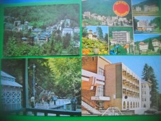 HOPCT LOT 3069 SLANIC MOLDOVA -JUD BACAU-4 CARTI POSTALE-NECIRCULATE