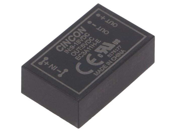 Convertor DC/DC 3W 9-18V la 5V