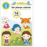 Set planse de colorat. Clasa I - 16 planse A5