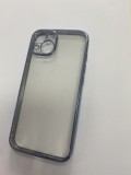 Cumpara ieftin Husa iPhone 13 6.1 Silicon Clear Blue