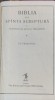 Biblia sau Sfanta Scriptura