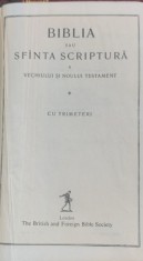 Biblia sau Sfanta Scriptura