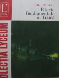 Efecte fundamentale in fizica - Gh. Hutanu