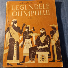 Legendele Olimpului vol. 1 Zeii Alexandru Mitru ilustratii C. Condacci