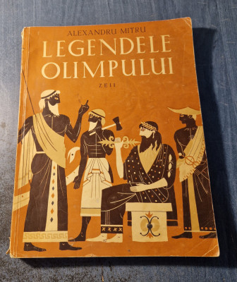 Legendele Olimpului vol. 1 Zeii Alexandru Mitru ilustratii C. Condacci foto
