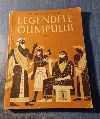 Legendele Olimpului vol. 1 Zeii Alexandru Mitru ilustratii C. Condacci foto