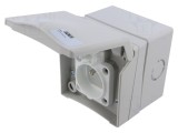 Conector alimentare AC mamă soclu 250VAC 16A PIN: 3 IP44 PCE