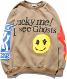 Lucky Me I See Ghosts Hanorace 3D Print Fashion Pulover Hoodie Heavyweigh, Oem