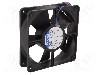 Ventilator 119x119x32mm, 12V DC, volum aer 168m3/h, lagar cu bila, EBM-PAPST - 4312U