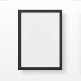 Cumpara ieftin Rama Black Negru 21x29.7 cm