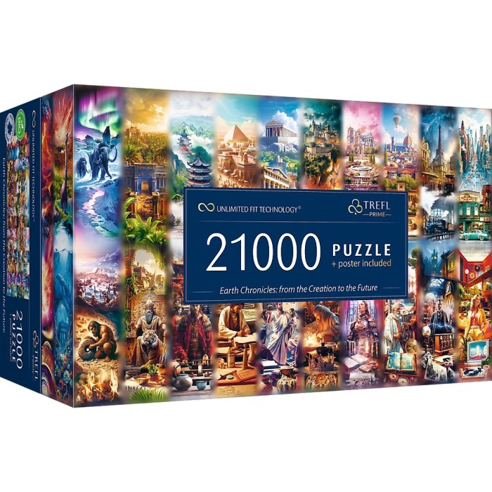PUZZLE TREFL UFT 21000 CRONICI PAMANTESTI DE LA CREATIE LA VIITOR