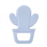 Jucarie dentitie BabyJem Cactus (Culoare: Bleu)