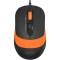Mouse A4tech cu fir, interfata USB, rezolutie 1600 DPI, dimensiuni