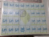 bancnota belarus 1992 cupoane 75 r