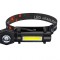 Lanterna Cap Led Reincarcabila MRG MKX212 , Detasabila, cu Magnet, XPE + COB C893