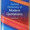 OXFORD DICTIONARY OF MODERN QUOTATIONS , edited by ELIZABETH KNOWLES , 2007