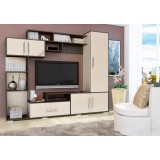 Living Pekin RO Wenge+Mesteacan 210x40x179 cm