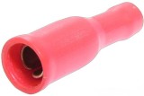 Terminal 4,2mm, izolat, rosu - 125928