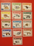 GIBRALTAR, TUNURI - SERIE COMPLETĂ MNH