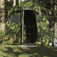 vidaXL Cort de duș pentru 2 persoane, camuflaj, impermeabil 4009538