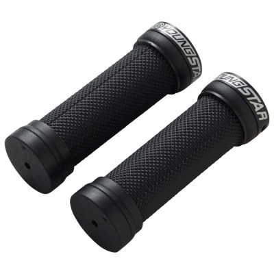 Mansoane Reverse Youngstar Lock-on 28x98mm negru/negru Ultimate FactoryBikes foto