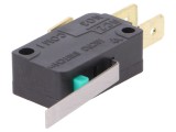 Micro&icirc;ntrerupător SPDT cu Manetă 0,1A/125VAC