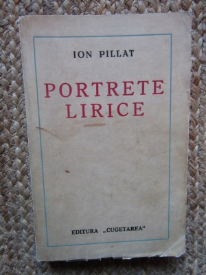 Ion Pillat - Portrete lirice foto