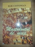 Mastodontul de nisip- Ilie Cotoman