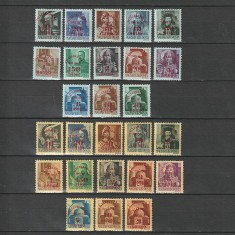 Felszabadul&aacute;s (Eliberarea) hartie galbuie si albastra LP 793-818 1945