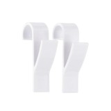 C&acirc;rlig X2 Pentru Calorifer Plastic &ndash; Alb | Cuiere Baie