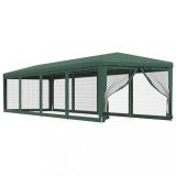 Cumpara ieftin Cort de petrecere cu 10 pereti din plasa, verde, 3x12 m, HDPE