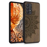 Husa pentru Samsung Galaxy A52 / Galaxy A52 5G / Galaxy A52s 5G, Lemn, Maro, 54354.01, Carcasa, Kwmobile