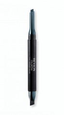 TESTER Creion de ochi automatic Revlon ColorStay 2-in-1 Angled Kajal 103 Evergreen, 0.28 g foto