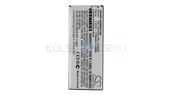 Baterie de telefon mobil VHBW TP-Link/ Neffos NBL-42A2200 - 1700mAh, 3.8V, Li-ion