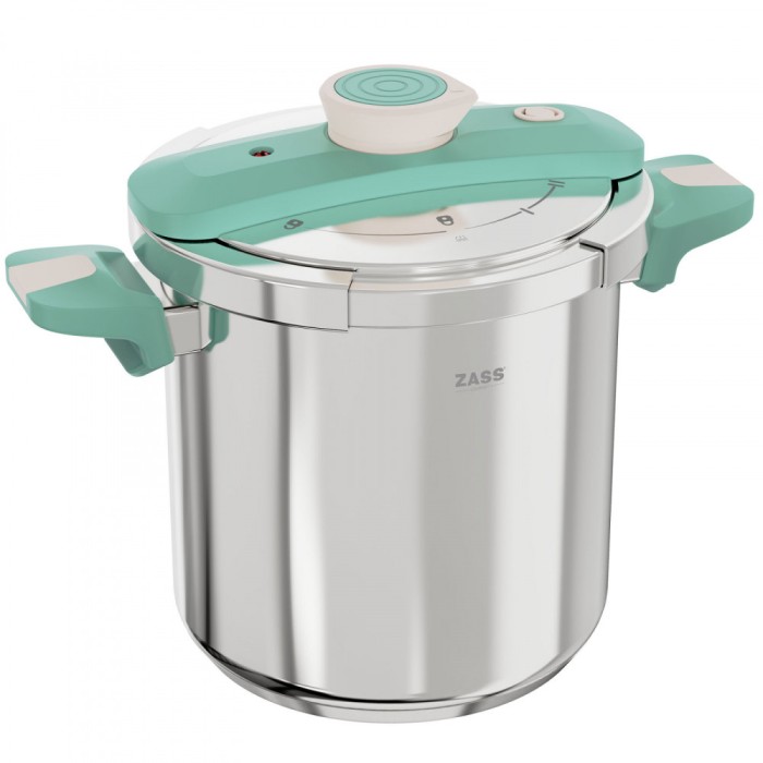 Oala sub presiune din otel inoxidabil, 8L, Zass Gourmet ZG-SSPC 02 - NOU