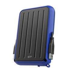 Hard disk extern Silicon Power Armor A66 2TB 2.5 inch USB 3.2 Blue foto