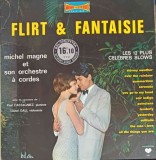 Disc vinil, LP. Flirt and Fantaisie (Les12 Plus Celebres Slows)-Michel Magne Et Son Orchestre A Cordes-242832