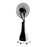 Cumpara ieftin Ventilator cu Pulverizare Apa si Umidificare, Putere 90W, Diametru 44cm, Telecomanda, Oscilatie, 3 Functii