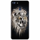 Husa silicon pentru Huawei Y9 2018, Abstract Lion 001