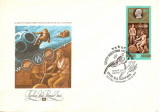 COSMONAUTI IN PREGATIRE LA CENTRUL SPATIAL IURI GAGARIN FDC RUSIA 1980, Spatiu