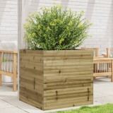 VidaXL Jardinieră de grădină, 70x70x68,5 cm, lemn de pin impregnat 3282478