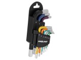 Set chei imbus PROLINE 9 piese 1.5-10 mm otel S2