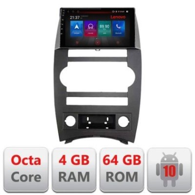 Navigatie Jeep Commander Android radio gps internet Octa Core 4+64 LTE Kit-commander+EDT-E509-PRO CarStore Technology foto