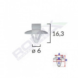 CLIPS FIXARE ELEMENTE EXTERIOARE PENTRU IVECO/OPEL/RENAULT 6X16.3 - GRI SET 10 BUC