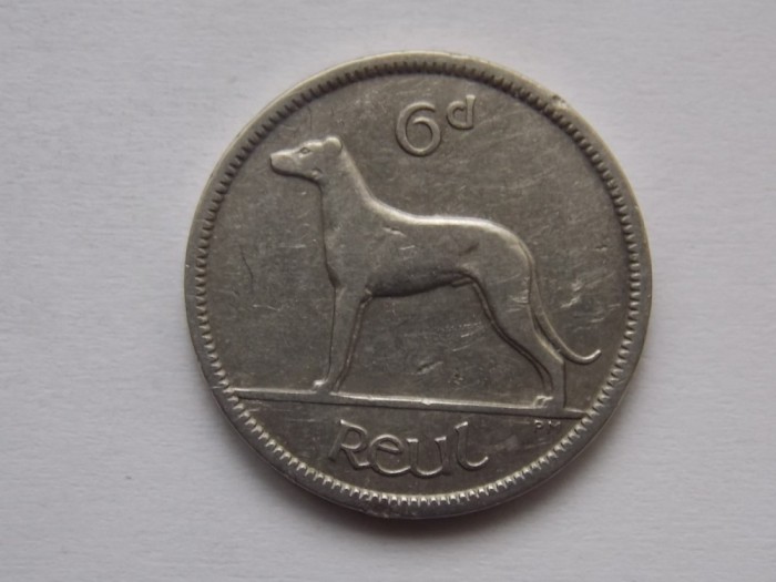 6 PENCE 1928 IRLANDA