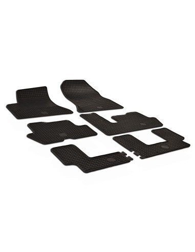 Set covorase auto din cauciuc tip tavita pentru Citroen C4 Picasso (2007-), Grand Picasso (2007-)