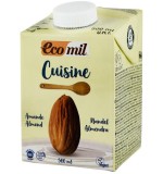 Crema Vegetala Migdale Bio Ecomil 500ml Gatit Vegan Fara Gluten