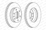 FERODO FCR310A PREMIER Disc frana